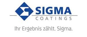 Logo von Sigma Coatings in blau und grau.